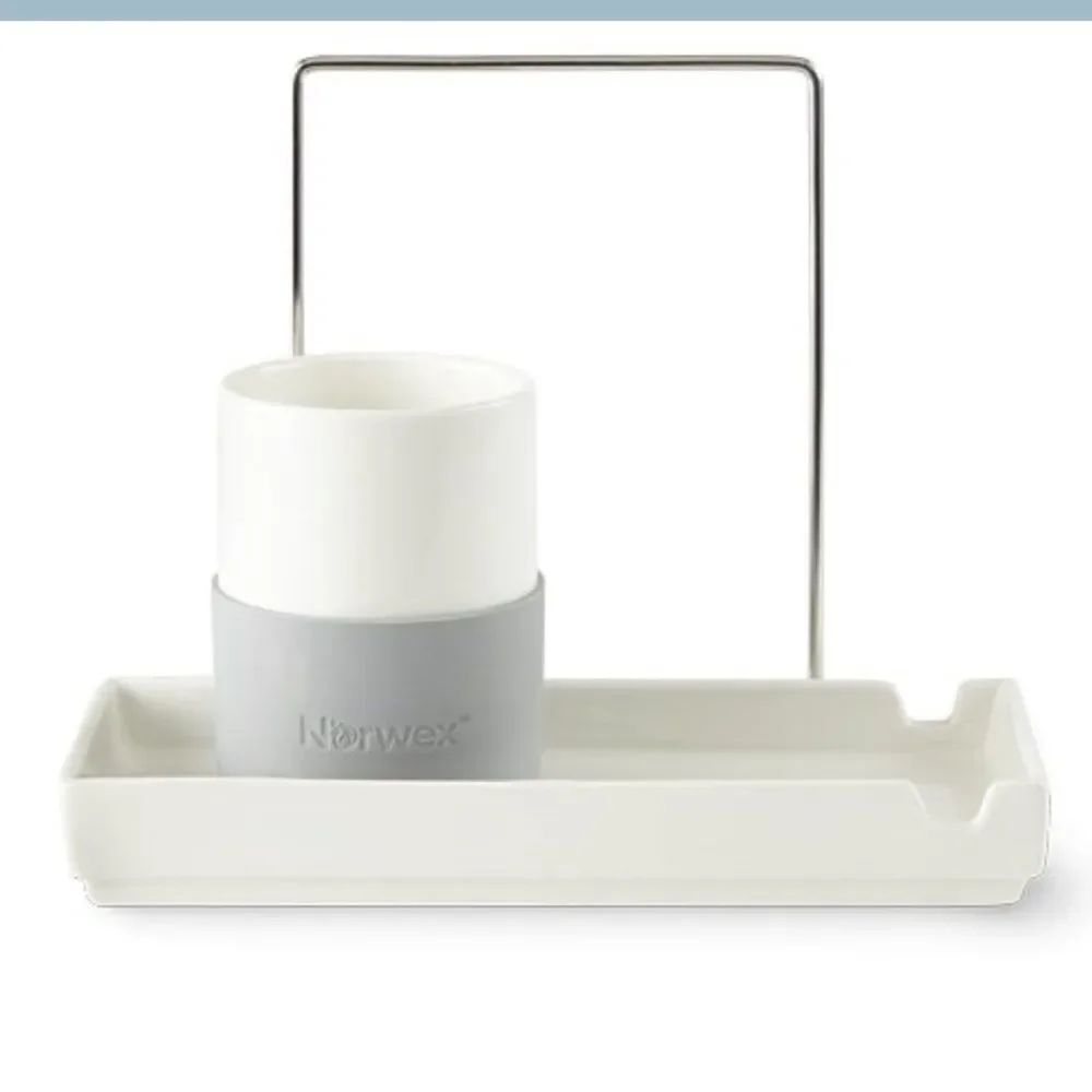 Norwex Porcelain Sink Organizer NWT